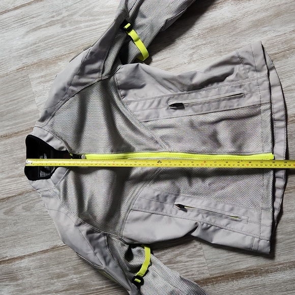 ICON Motorcycle jacket mesh reflectors lightweight detachable protectors - Picture 12 of 13